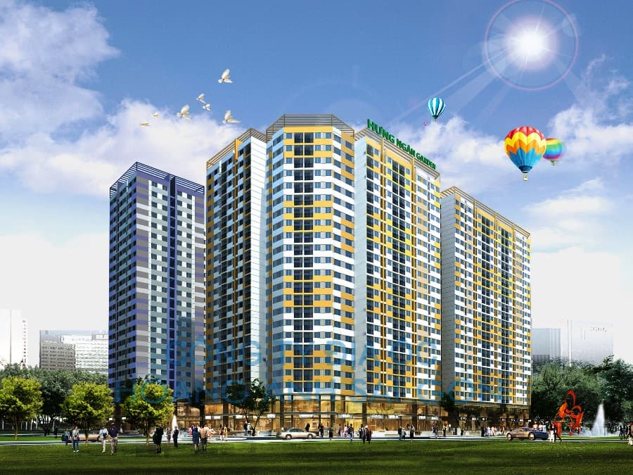 Khu nhà ở cao tầng và khu phức hợp thương mại Hưng Ngân